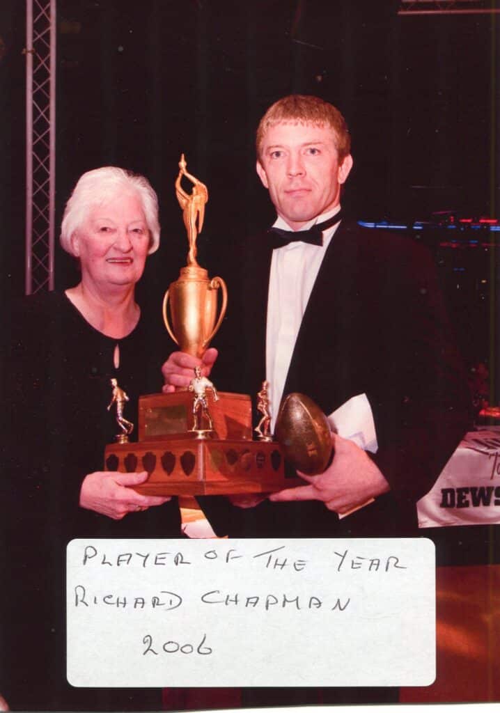 Elsie Fryer Collection - Richard Chapman Player Of The Year 2006